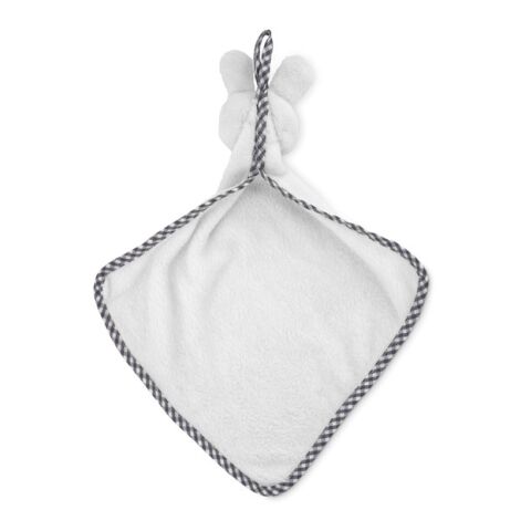 Serviette lapin en peluche blanc | sans marquage | non disponible | non disponible | non disponible