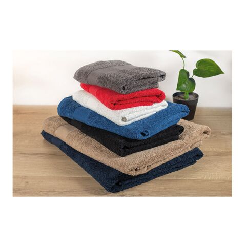Serviette coton bio 180x100 bleu royal | sans marquage | non disponible | non disponible | non disponible