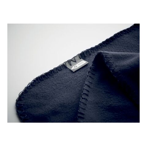 Couverture de voyage en RPET bleu | sans marquage | non disponible | non disponible | non disponible