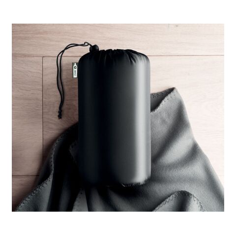 Couverture de voyage en RPET gris | sans marquage | non disponible | non disponible | non disponible