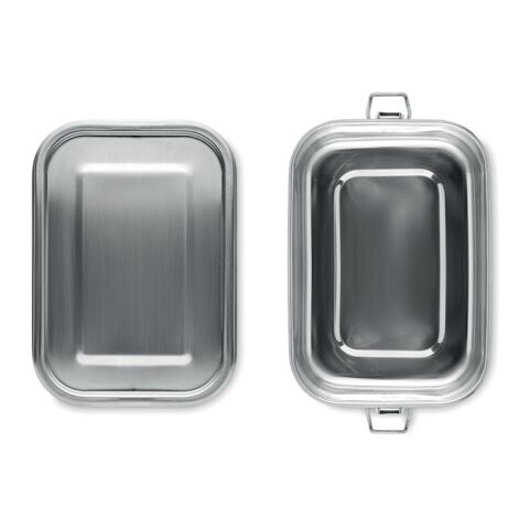 Lunch box en acier inox. 750ml argent mate | sans marquage | non disponible | non disponible | non disponible