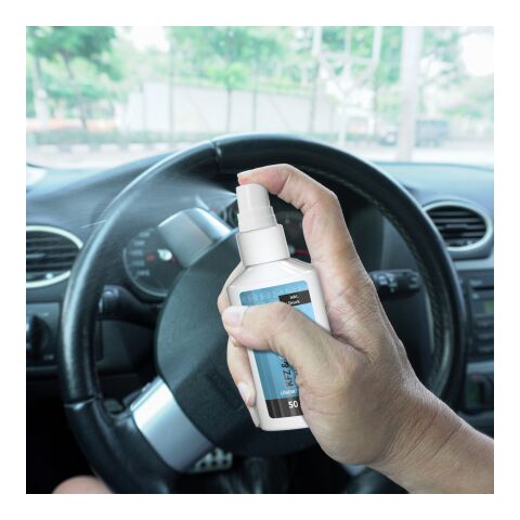 50 ml Spray - Nettoyant pour Cockpit de Voiture - Body Label Blanc | sans marquage