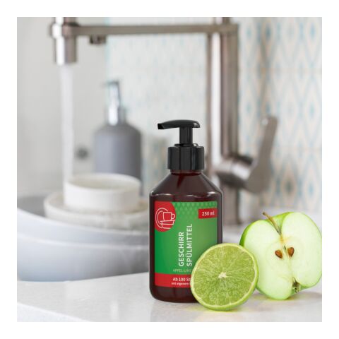 Distributeur de 250 ml - Liquide vaisselle à la main - Body Label Brun | sans marquage