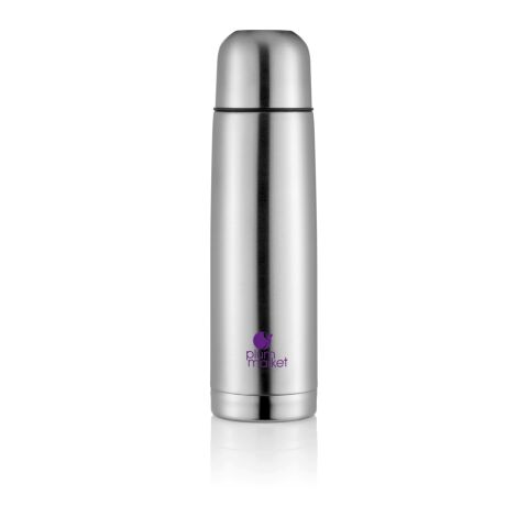 Bouteille thermos en acier inoxydable argent | sans marquage | non disponible | non disponible