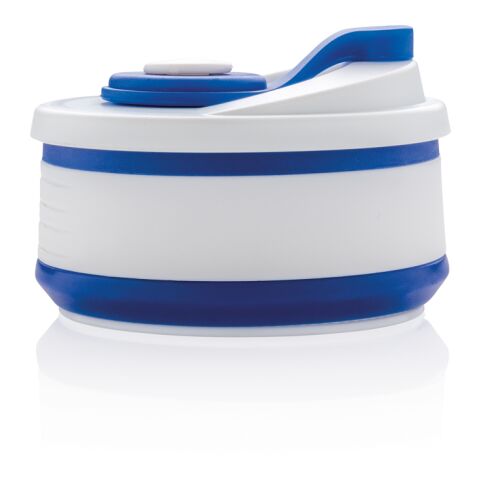 Mug en silicone pliable bleu | sans marquage | non disponible | non disponible