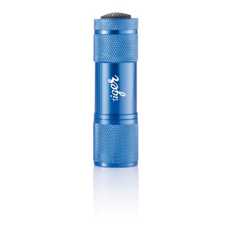 Lampe aluminium Quattro bleu | sans marquage | non disponible | non disponible | non disponible
