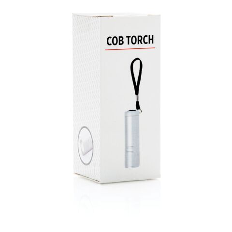 Lampe torche COB argent | sans marquage | non disponible | non disponible | non disponible