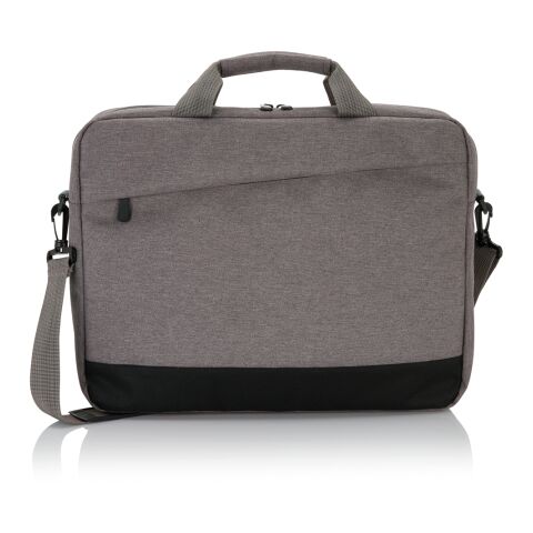 Sac à ordinateur portable 15&quot; Trend gris-noir | sans marquage | non disponible | non disponible | non disponible