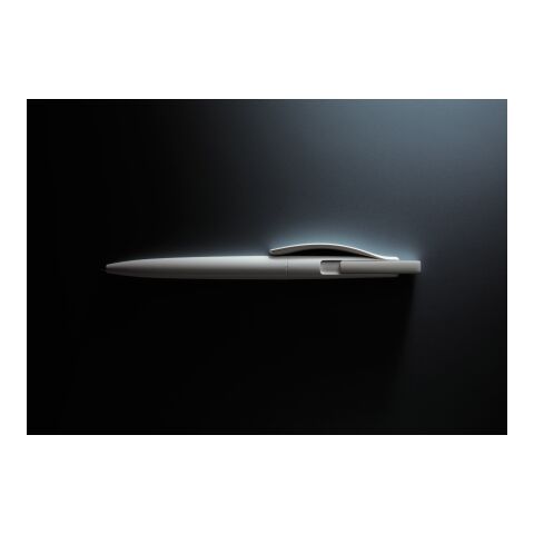 Prodir DS2 stylo à bille à poussoir mat blanc | non disponible | non disponible | sans marquage | Métal satiné