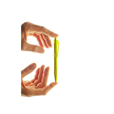 Prodir QS20 stylo à bille à poussoir mat et agrafe métal blanc/argent | non disponible | sans marquage