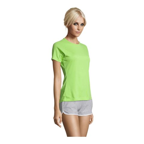 Sporty Women T-Shirt 140g vert pomme | S | sans marquage | non disponible | non disponible | non disponible