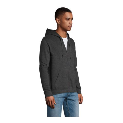 STONE UNI HOODIE 260g anthracite chine | L | sans marquage | non disponible | non disponible | non disponible
