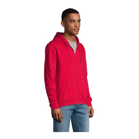 STONE UNI HOODIE 260g rouge | S | sans marquage | non disponible | non disponible | non disponible