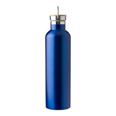 Bouteille double paroi en acier inoxydable Damien bleu | sans marquage | non disponible | non disponible