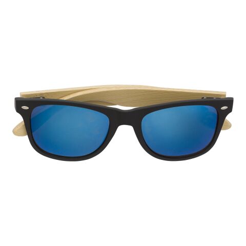 Lunettes de soleil en ABS et bambou Luis argent