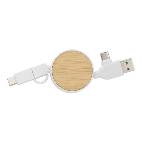 Câble de charge extensible en ABS Jared noir | sans marquage | non disponible | non disponible