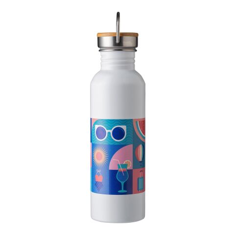 Bouteille en acier inoxydable Poppy argent | sans marquage | non disponible | non disponible