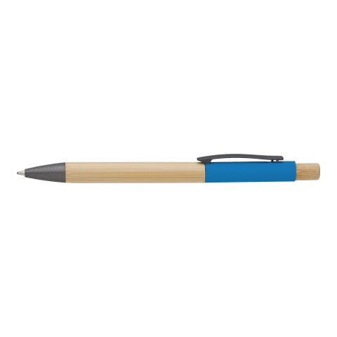 Stylo bille en bambou Cesar bleu | sans marquage | non disponible | non disponible