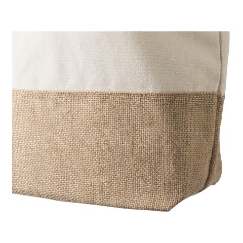 Sac shopping en coton canvas Diego beige | sans marquage | non disponible | non disponible