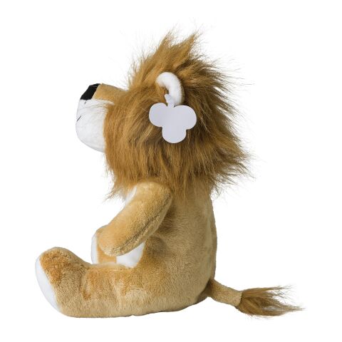 Peluche &#039;Lion&#039; en polyester Serenity beige | sans marquage | non disponible | non disponible