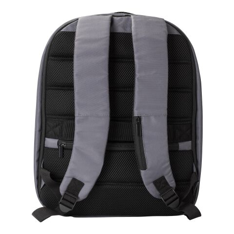 Sac à dos porte-ordinateur en polyester rPET Calliope noir | sans marquage | non disponible | non disponible