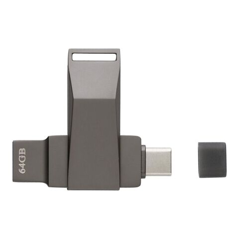 Clé USB twist 3.0 64 Go Dorian gris | sans marquage | non disponible | non disponible