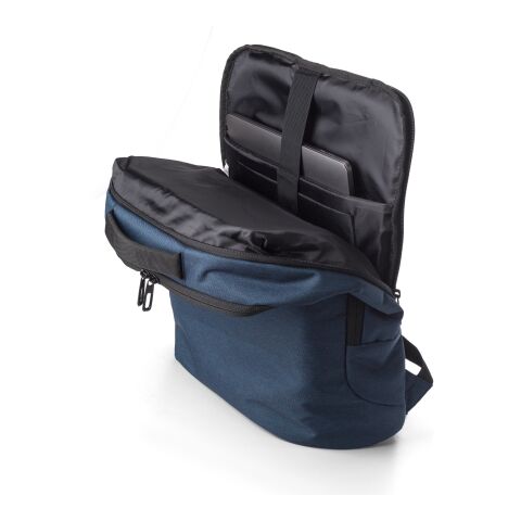 Sac à dos porte-ordinateur en polyester 600D Nicolas bleu | sans marquage | non disponible | non disponible