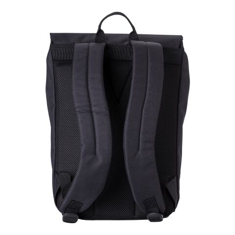 Sac à dos porte-ordinateur en polyester 600D Appolo noir | sans marquage | non disponible | non disponible