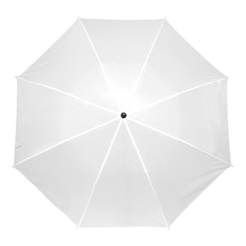 Parapluie pliable en polyester blanc | sans marquage | non disponible | non disponible