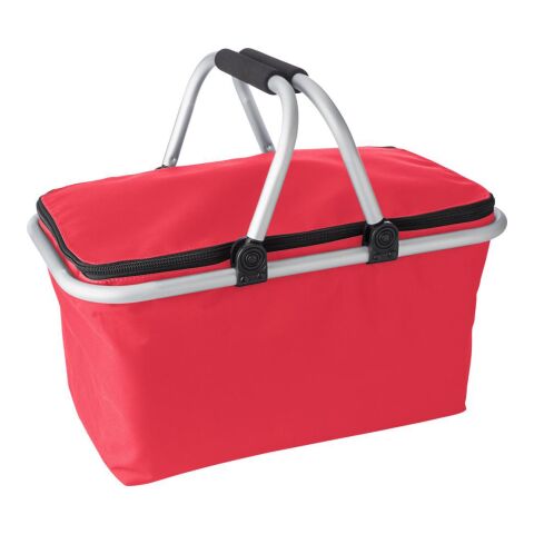 Panier isotherme pliable rouge | sans marquage | non disponible | non disponible