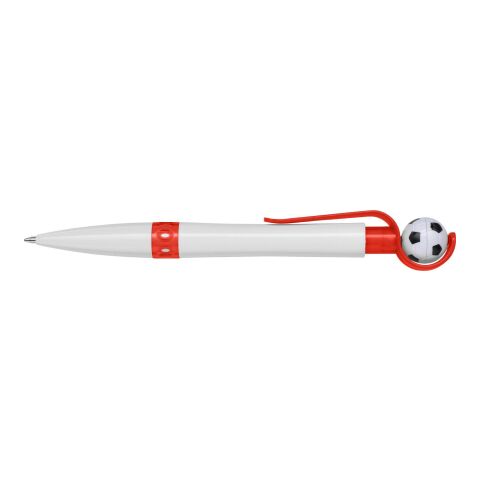 Stylo bille football rouge | sans marquage | non disponible | non disponible