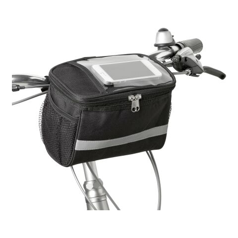 Sac isotherme en polyester 600D. noir | sans marquage | non disponible | non disponible