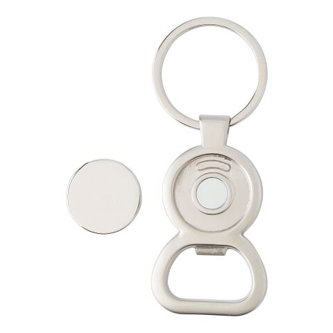 Porte-clés décapsuleur argent | sans marquage | non disponible | non disponible