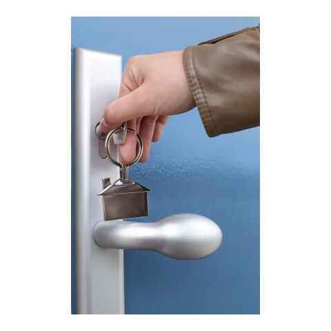 Porte-clés en métal argent | sans marquage | non disponible | non disponible
