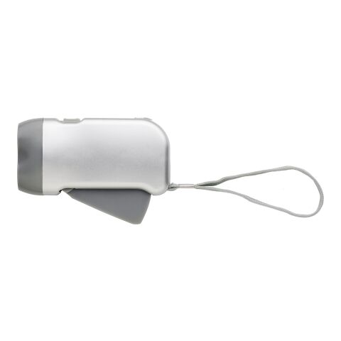 Lampe de poche dynamo argent | sans marquage | non disponible | non disponible