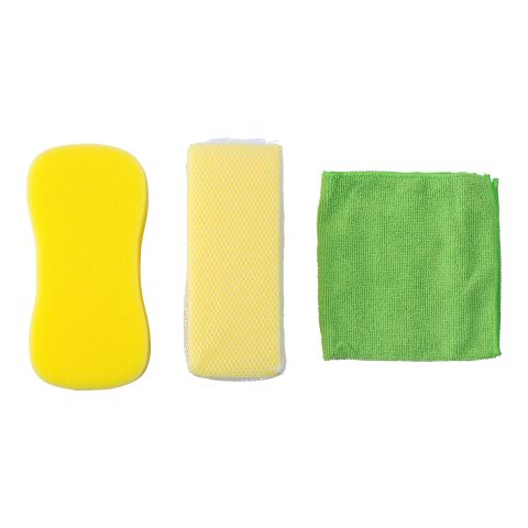 Kit de nettoyage pour voiture jaune | sans marquage | non disponible | non disponible