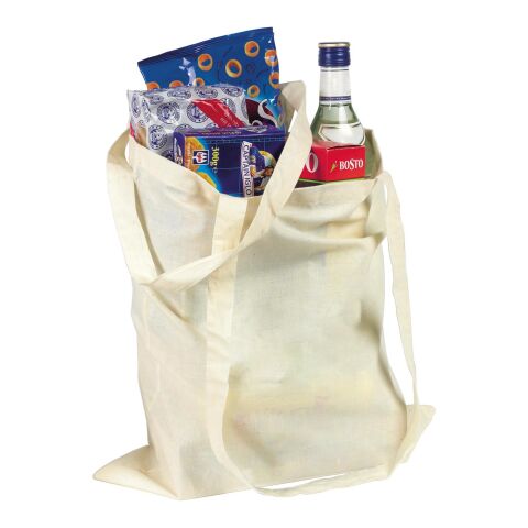 Sac shopping avec anses longues bleu | sans marquage | non disponible | non disponible