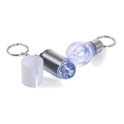 Porte-clés lumineux argent | sans marquage | non disponible | non disponible