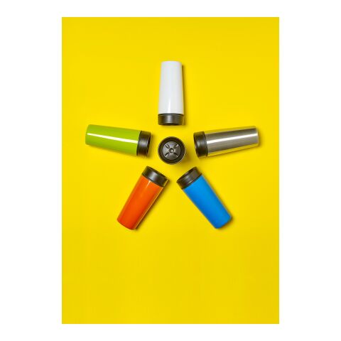 Mug isotherme double paroi en acier inoxydable noir | sans marquage | non disponible | non disponible