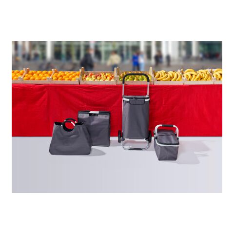 Panier isotherme pliable gris | sans marquage | non disponible | non disponible