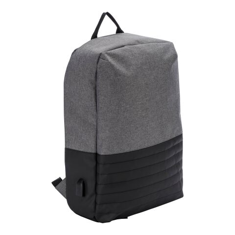 Sac à dos antivol en PVC (600D + 300D) noir | sans marquage | non disponible | non disponible