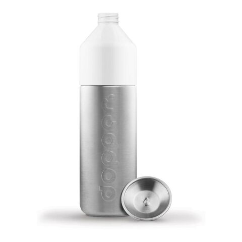 Dopper Steel 1.1 L argent/blanc | sans marquage | non disponible | non disponible