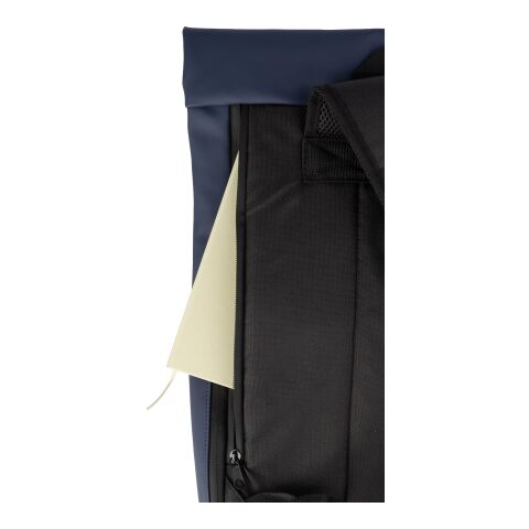 Sac à dos porte-ordinateur en PU Senta noir | sans marquage | non disponible | non disponible