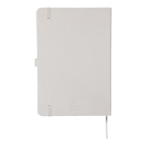 Carnet A5 en biodéchets recyclés et carton Gertrud beige | sans marquage | non disponible | non disponible