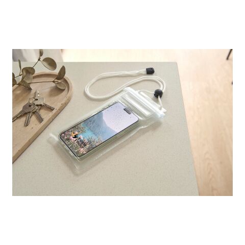 Etui étanche pour téléphone bleu cobalt | sans marquage | non disponible | non disponible