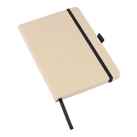 Carnet A5 à base de canne à sucre Friedrich noir | sans marquage | non disponible | non disponible