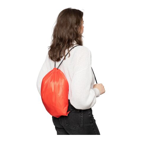 Sac à dos en polyester 210D Isolde blanc | sans marquage | non disponible | non disponible