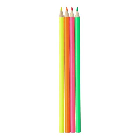 Set de 4 crayons surligneurs Kaden marron | sans marquage | non disponible | non disponible