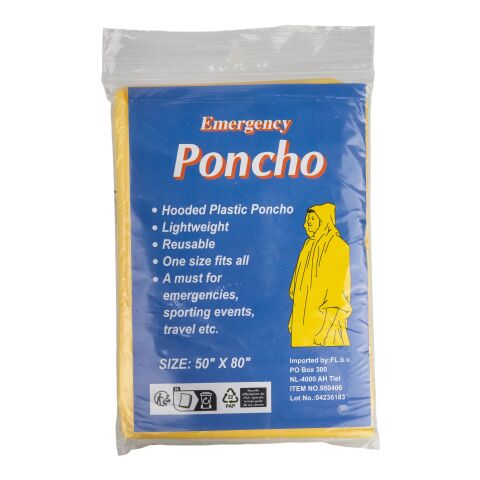 Poncho en PE orange | sans marquage | non disponible | non disponible