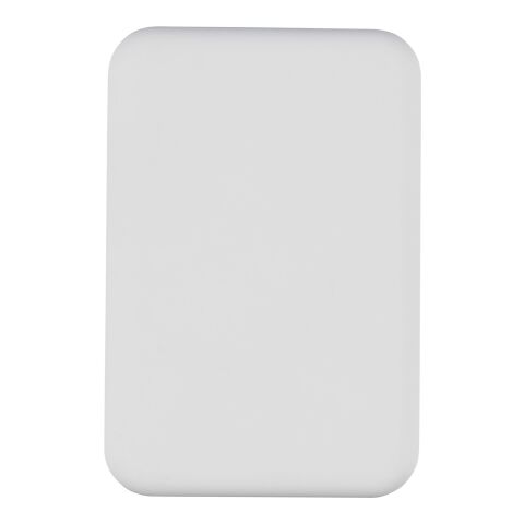 Power bank sans fil en ABS recyclé Miren noir | sans marquage